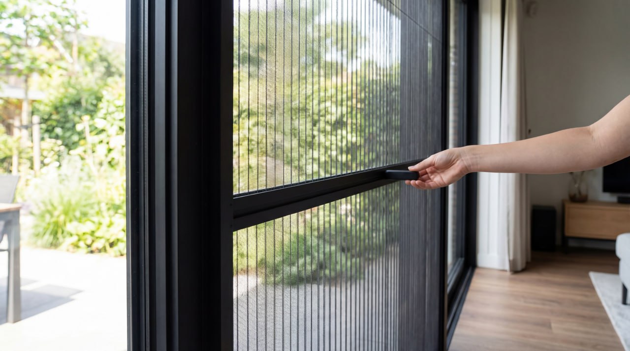 Insectenhor voor kunststof kozijn